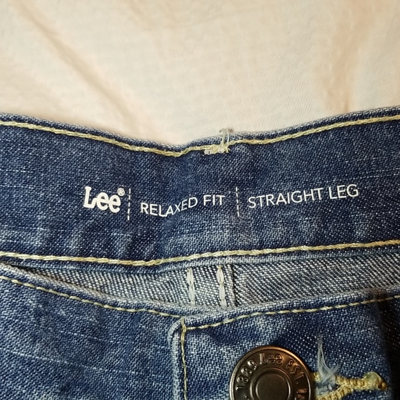 NWT LEE AREO relaxed fit 100% cotton size 14. 36x30 - Picture 6 of 11